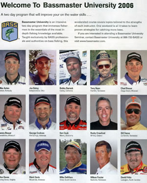 Bassmaster University Instructor